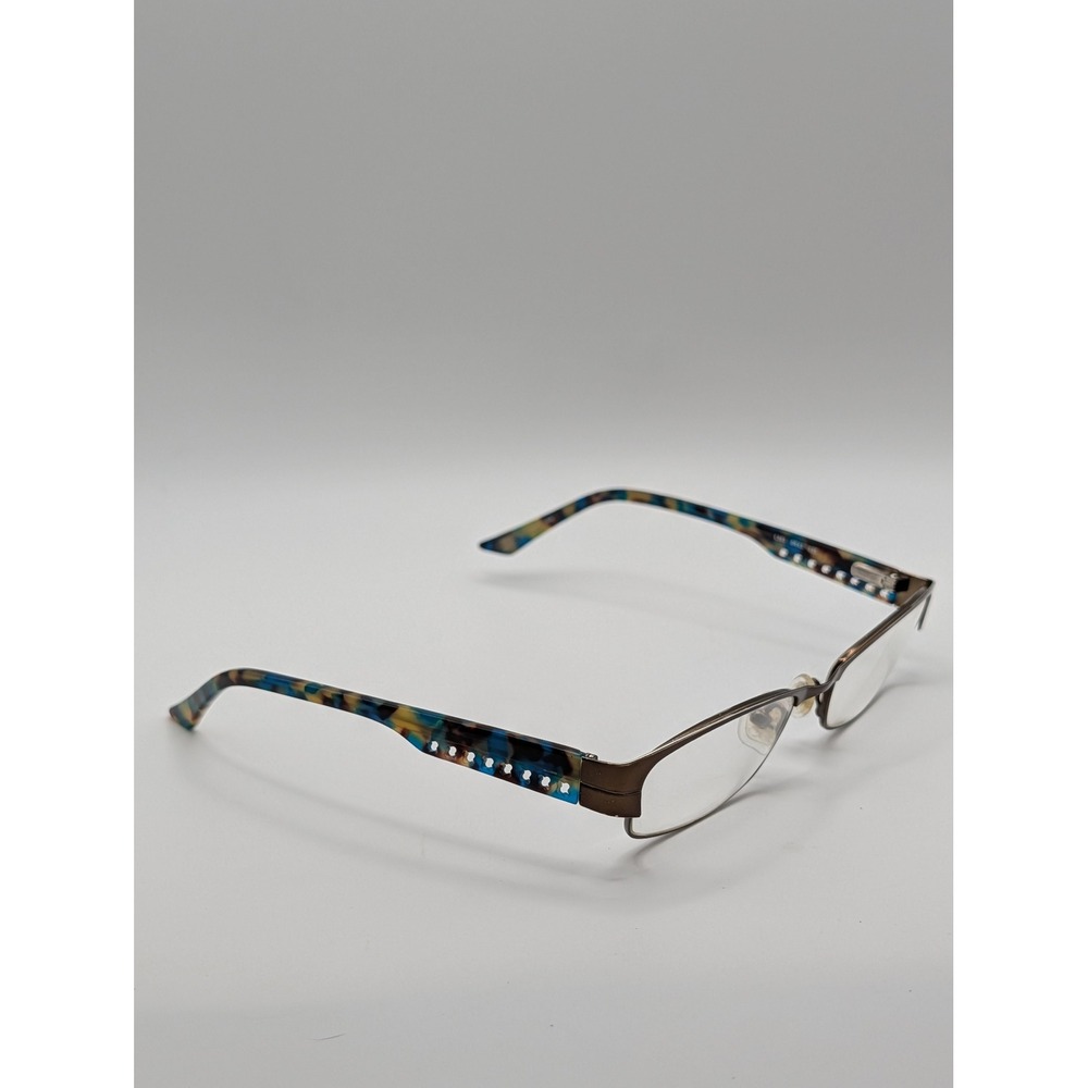 Liz Claiborne L353 Eyeglasses Frame Only Brown‎ Blue Tortoise Women Full Rim
